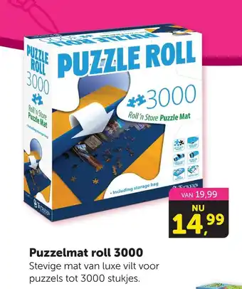 Boekenvoordeel Puzzelmat roll 3000 aanbieding