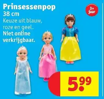 Kruidvat Prinsessenpop 38cm aanbieding