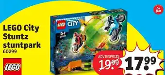 Kruidvat Lego City Stuntz stuntpark aanbieding