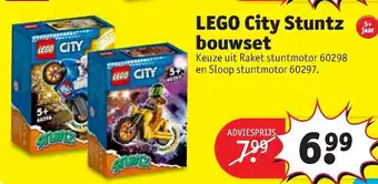 Kruidvat Lego City Stuntsz bouwset aanbieding