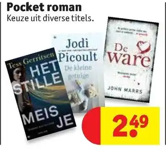 Kruidvat Pocket roman aanbieding