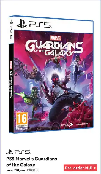 Intertoys Ps5 Marvel's Guardians of the Galaxy aanbieding