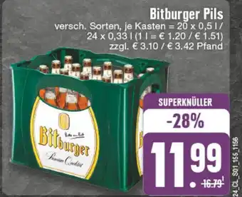 Edeka DE Bitburger Pils aanbieding