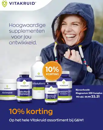 Gezond & Wel Magnesium 200 Complex aanbieding