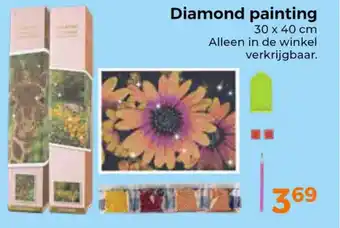 Trekpleister Diamond painting aanbieding