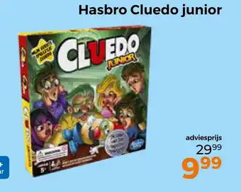 Trekpleister Hasbro Cluedo junior aanbieding