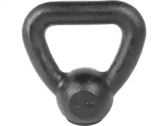 Bol.com Tunturi Kettlebell - 4 kg - Zwart - incl. gratis fitness app aanbieding