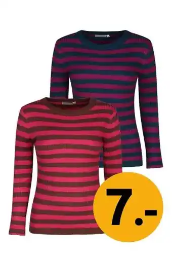 Jola Mode Dames pullover col CL-essentials aanbieding