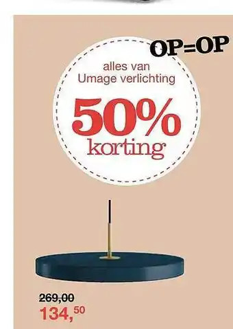 Boer Staphorst Alles van Umage verlichting aanbieding