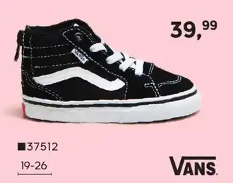 Shoetime Vans Sneakers 19-26 aanbieding