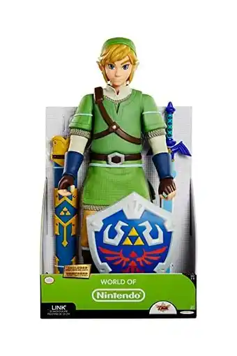 Amazon World Of Nintendo Legend Of Zelda 86748 Link-Figuur, Meerkleurig aanbieding