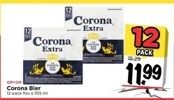 Vomar Voordeelmarkt Corona Extra 12*355ml aanbieding