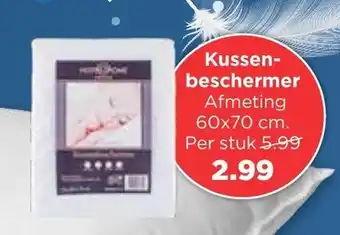 Vomar Voordeelmarkt Kussenbeschermer 60*70cm aanbieding