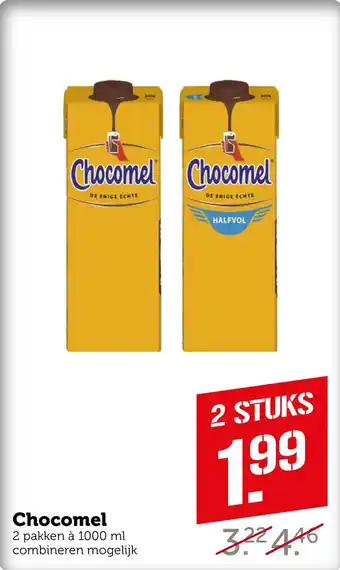 Coop Chocomel aanbieding