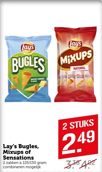 Coop Lay's Bugles, Mixups of s of Sensations aanbieding