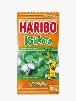 Flink Haribo Kikkers 250g aanbieding