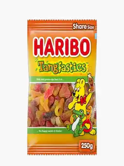 Flink Haribo Tangfastics 250g aanbieding