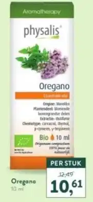 Holland & Barrett Physalis Aromatherapy Oregano aanbieding