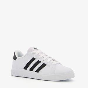 Adidas Grand Court 2.0 kinder sneakers wit zwart aanbieding bij