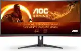 Bol.com AOC G2 CU34G2XE/BK - WQHD VA Curved 144Hz Gaming Monitor - 34 Inch aanbieding