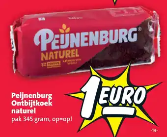 Nettorama Peijnenburg Ontbijtkoek naturel aanbieding