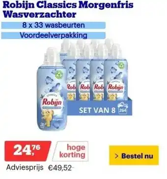 Bol.com Robijn Classics Morgenfris Wasverzachter aanbieding