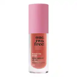 Douglas one.two.free! Stap 3: Verzorging Shine Bright Lip Oil aanbieding