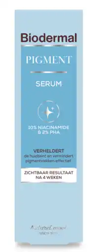 De Online Drogist Biodermal Pigment Serum met Niacinamide 30ML aanbieding