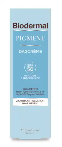 De Online Drogist Biodermal Pigment Dagcrème SPF 50ML aanbieding