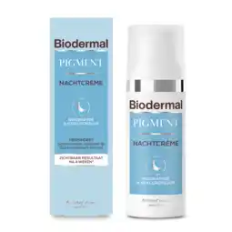 De Online Drogist Biodermal Pigment Nachtcrème met Niacinamide & Hyaluronzuur 50ML aanbieding