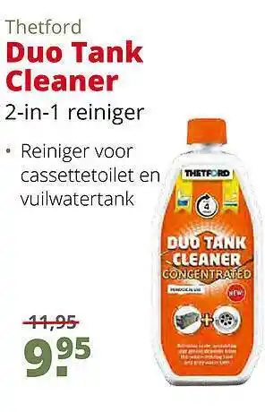 Teun Thetford Duo Tank Cleaner Teun aanbieding