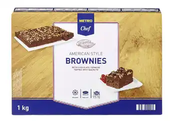 Makro Metro chef brownies aanbieding