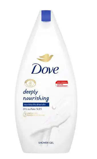 Makro Dove showergel deeply nourishing aanbieding