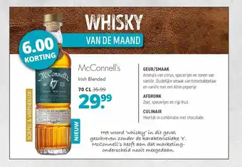 Mitra McConnell's Irish Blended 70cl aanbieding