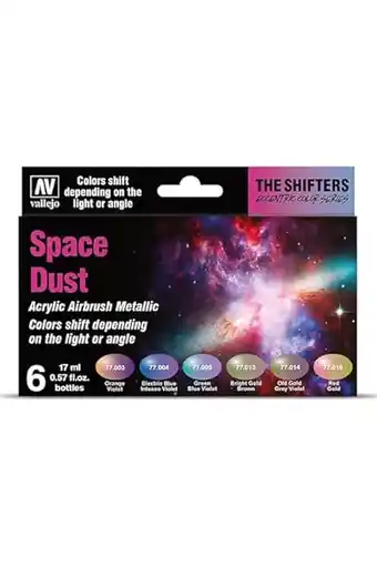 Amazon Vallejo 077091 kleurenset, Space Dust modelbouwset, verschillende aanbieding