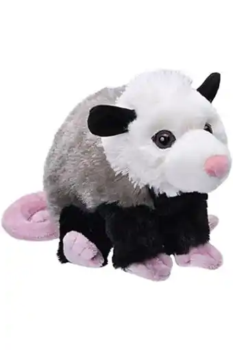 Amazon Wild Republic Opossum, Cuddlekins Mini, knuffeldier, 8 inch, cadeau voor kinderen, pluche speelgoed, vulling is gesponnen ger aanbieding