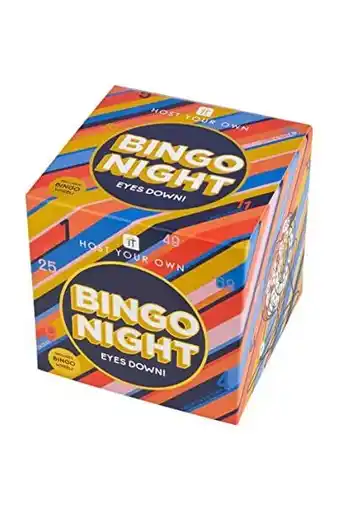 Amazon Classic Bingo Game Kit | Host Your Own Games Night | Contains Metal Bingo Wheel Machine, Number Balls, Cards| For Adults, Kid aanbieding