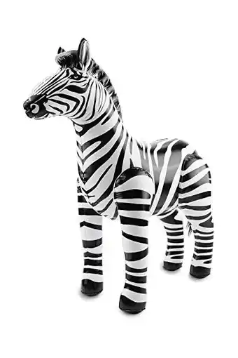 Amazon Folat - Opblaas Zebra - 60 cm aanbieding