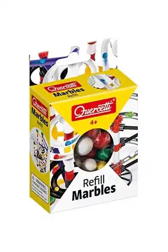 Amazon Quercetti 2532 Quercetti-2532 Refill-d.14 e 19 mm for Marbles Run, Multicoloured aanbieding