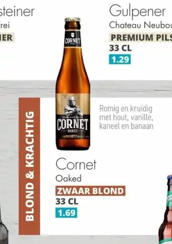 Mitra Cornet Oaked 33cl aanbieding