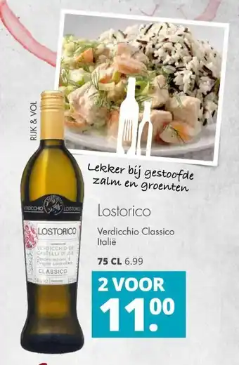 Mitra Lostorico Verdicchio Classico Italie 75cl 2 voor aanbieding