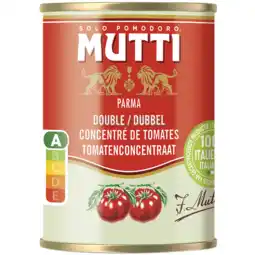 Dekamarkt Mutti Doppio concentrato aanbieding