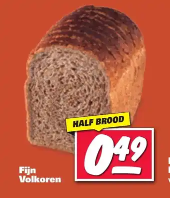 Nettorama Fijn Volkoren Half Brood aanbieding