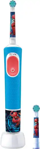 Bol.com Oral-B Pro Kids - Spider-Man - Elektrische Tandenborstel -2 Opzetborstels aanbieding