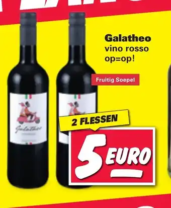 Nettorama Galatheo Vino Rosso 2 flessen aanbieding