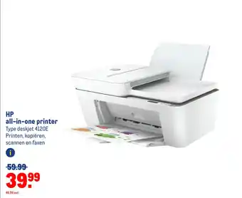 Makro HP all-in-one printer aanbieding