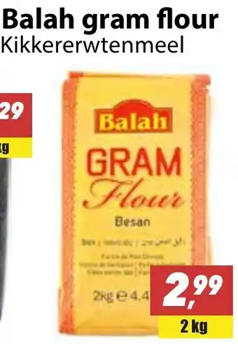 Tanger Markt Balah gram flour Kikkererwtenmeel 2 kg aanbieding