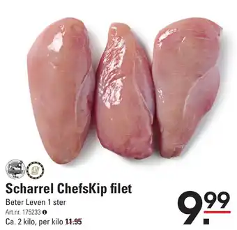 Sligro Scharrel Chefskip filet 2kilo aanbieding