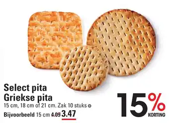 Sligro Select pita Griekse pita aanbieding