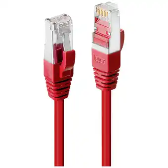 Conrad LINDY 45627 RJ45 Netwerkkabel, patchkabel 10.00 m Rood 1 stuk(s) aanbieding